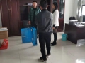 熱烈歡迎黃總， 即使大雨天也如期而至來廠考察指導(dǎo)我們工作！